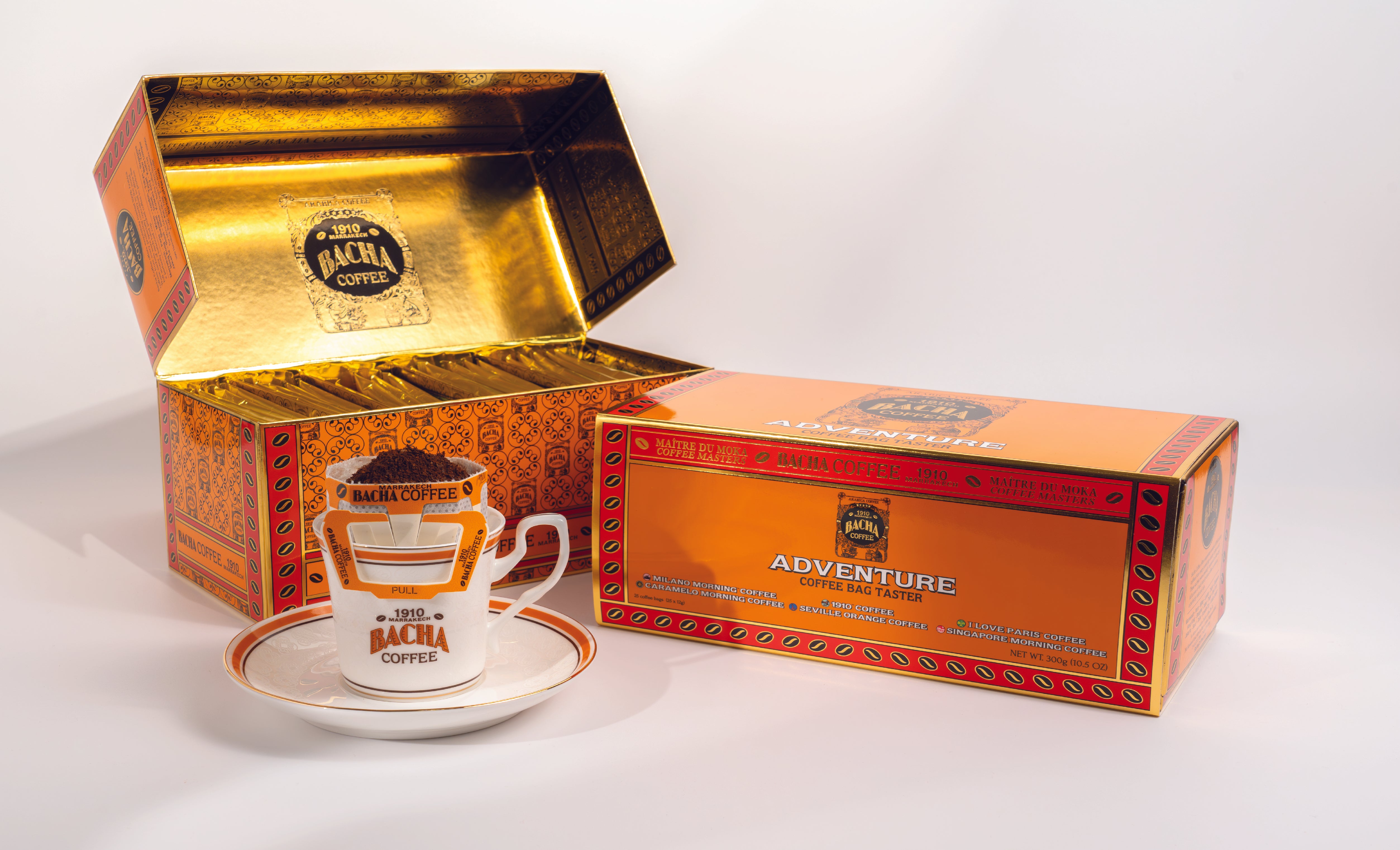 Bacha Coffee Adventure Coffee Bag Taster – Lotte Duty Free Guam