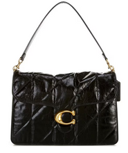 Load image into Gallery viewer, Coach Tabby 35 Quilted Glazed Leather Chain Crossbody Bag