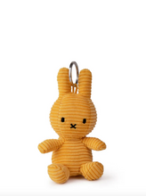 Load image into Gallery viewer, BON TON TOYS MIFFY KEYCHAIN ECO CORDUROY YELLOW 10 CM - 4 INCH