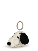 Load image into Gallery viewer, BON TON TOYS SNOOPY HEAD CORDUROY KEYCHAIN  CREAM 4.5 CM-2 INCH