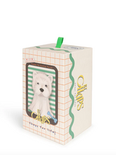 Load image into Gallery viewer, B.T. CHAPS TIMOTHY THE SCOTTISH TERRIER IN GIFT BOX  WHITE 17 CM - 7 INCH