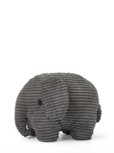Load image into Gallery viewer, BON TON TOYS ELEPHANT ECO CORDUROY GREY 23 CM - 9 INCH