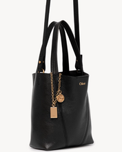 Load image into Gallery viewer, Chloe Small Chloé Spin tote bag in grained leather