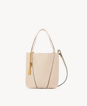 Load image into Gallery viewer, Chloe Small Chloé Spin tote bag in grained leather
