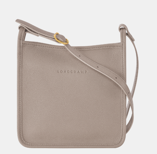 LONGCHAMP LE FOULONNÉ S CROSSBODY BAG Turtledove - Leather