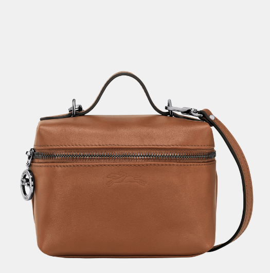 LONGCHAMP LE PLIAGE XTRA XS VANITY Cognac - Leather