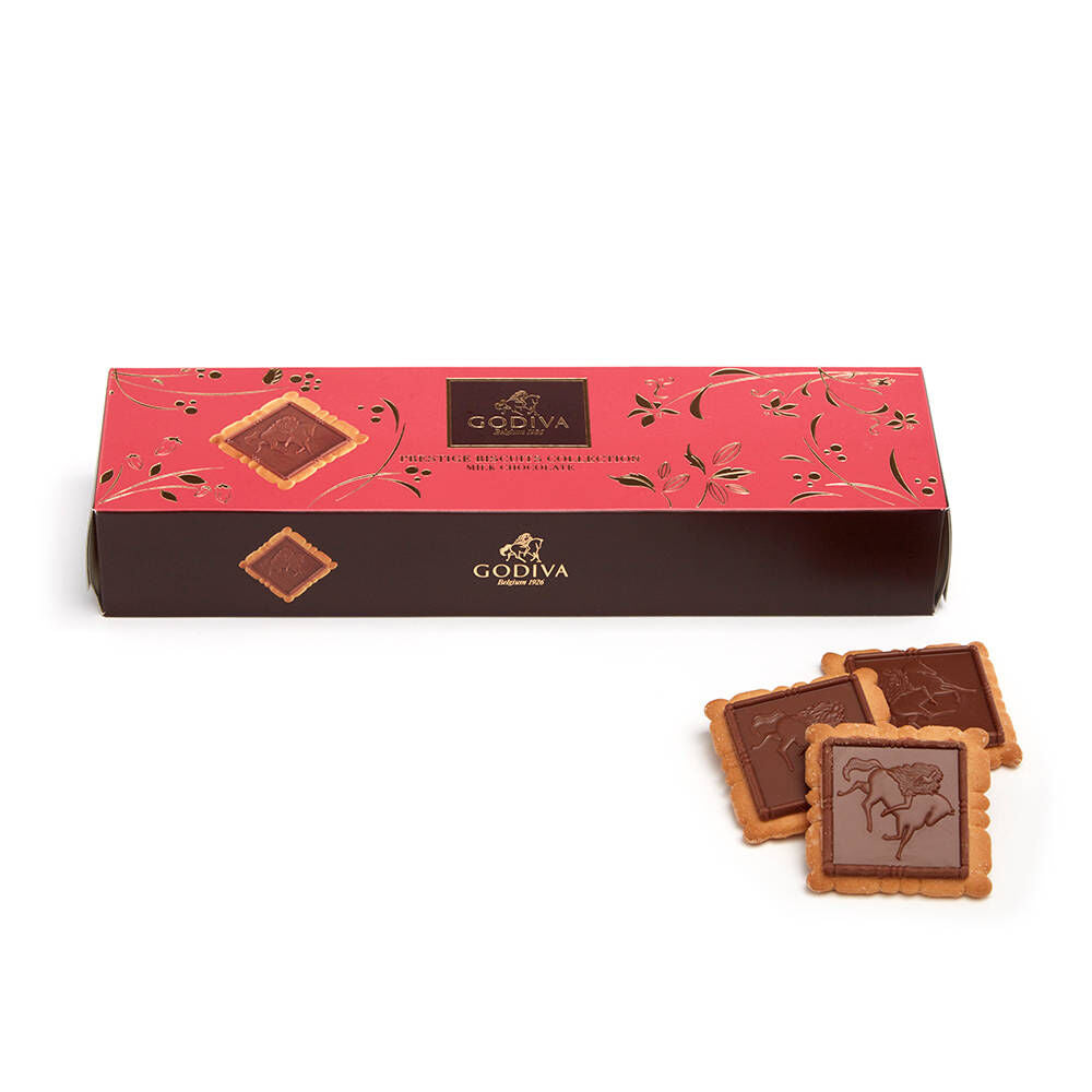 GODIVA Lady Godiva Milk Chocolate Biscuits, 12 pc.