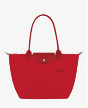 Load image into Gallery viewer, Longchamp LE PLIAGE GREEN SHOULDER BAG M ORANGE
