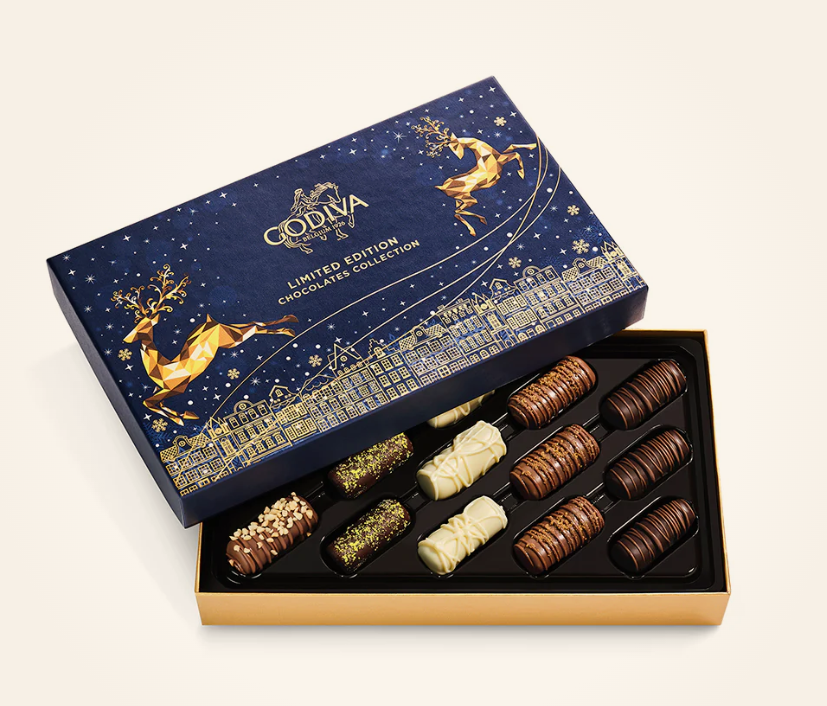 Godiva Holiday Limited Edition Chocolates Gift Box 15pcs
