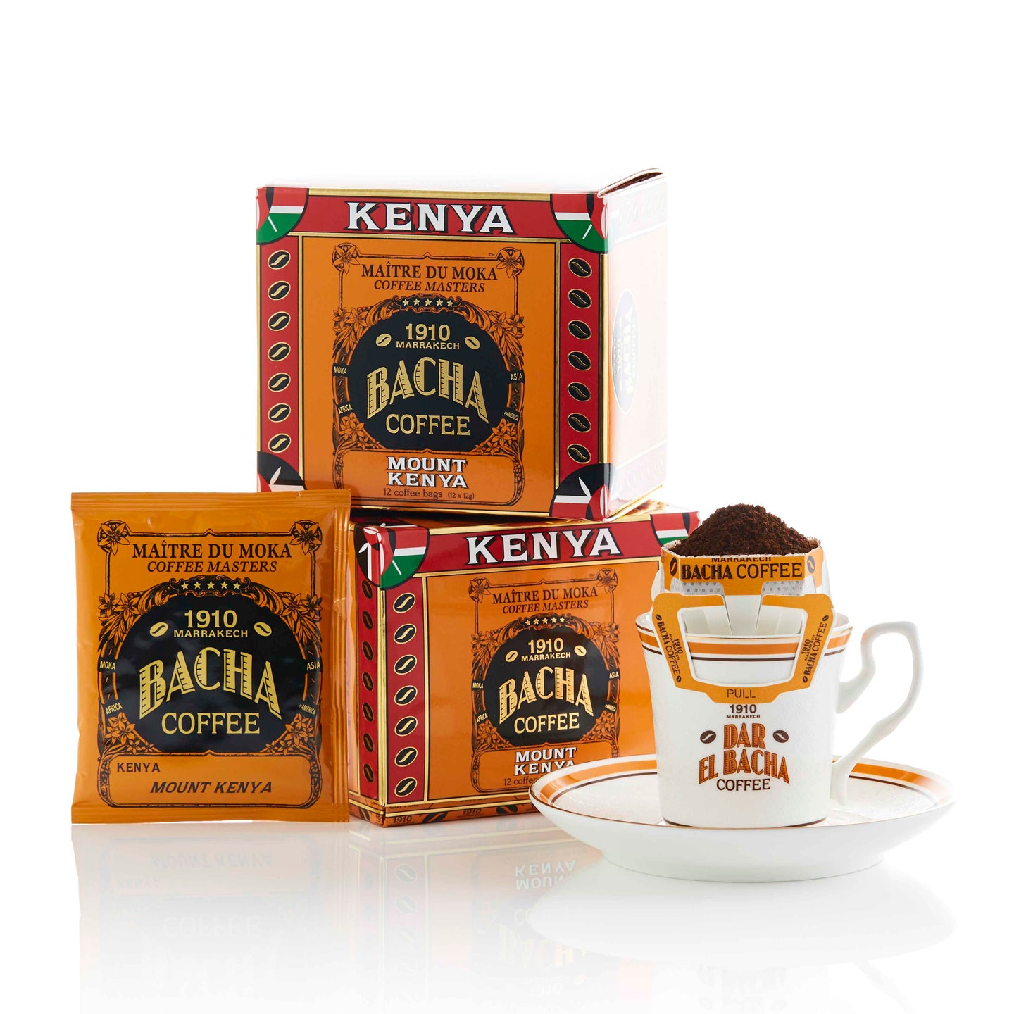 Bacha Coffee Mount Kenya Coffee Bag Gift Box