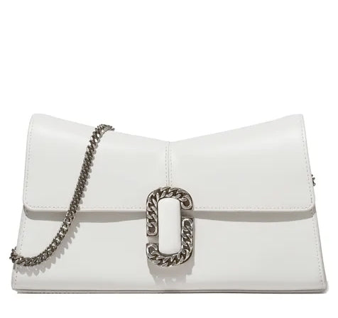MARC JACOBS THE CONVERTIBLE CLUTCH WHITE