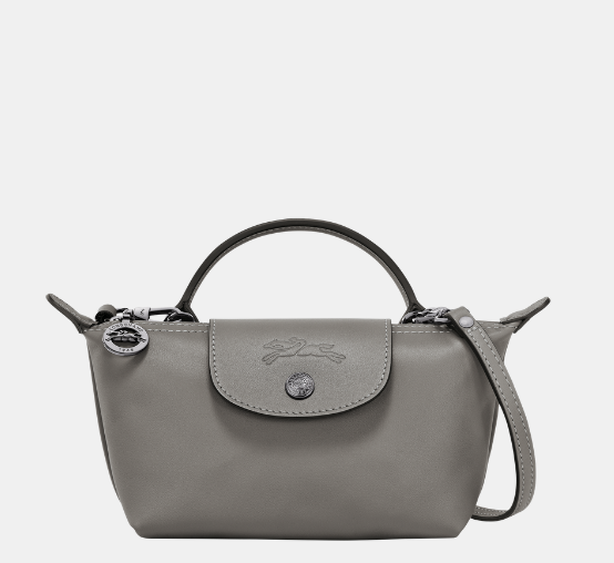 Longchamp Le Pliage Xtra XS Pouch Turtledove - Leather