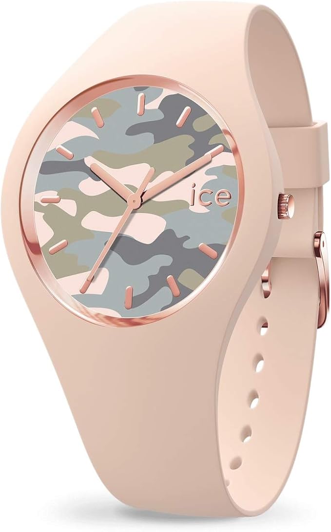 Ice Watch Bastogne Glam nude - Women's wristwatch with silicon strap