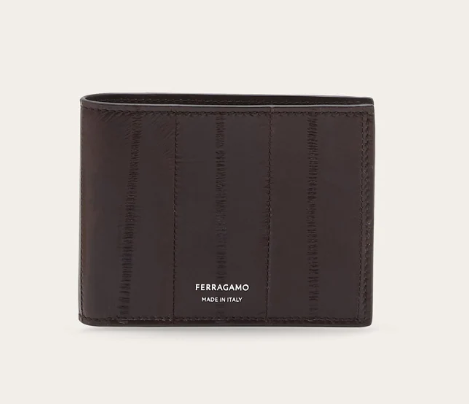 FERRAGAMO Eel skin wallet