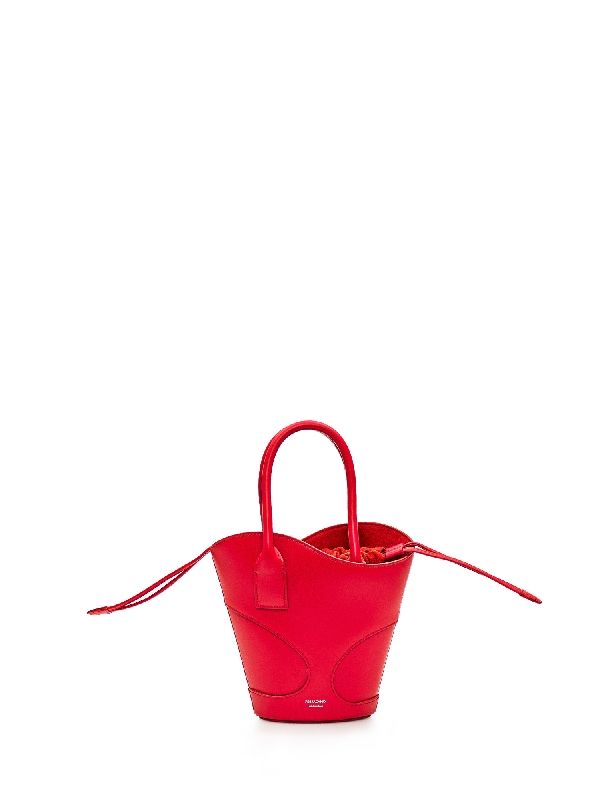 FERRAGAMO Cutout Detail Small Tote Bag