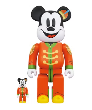 BE@RBRICK Disney Mickey Mouse (The Band Concert) 100% & 400% Set