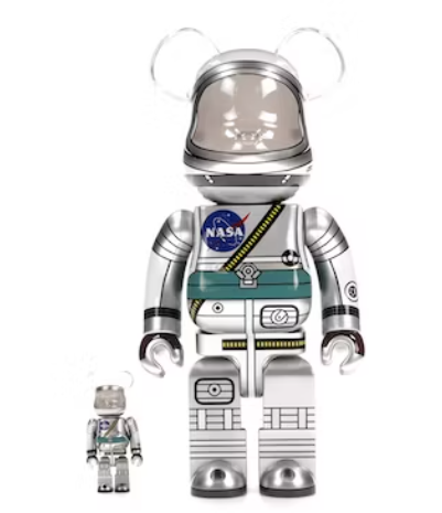 BE@RBRICK Project Mercury Astronaut 100% & 400% Set