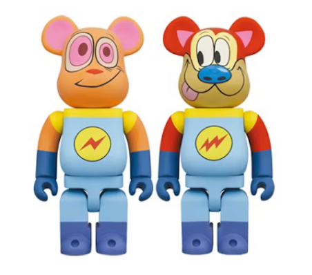 BE@RBRICK Ren & Stimpy Space Madness