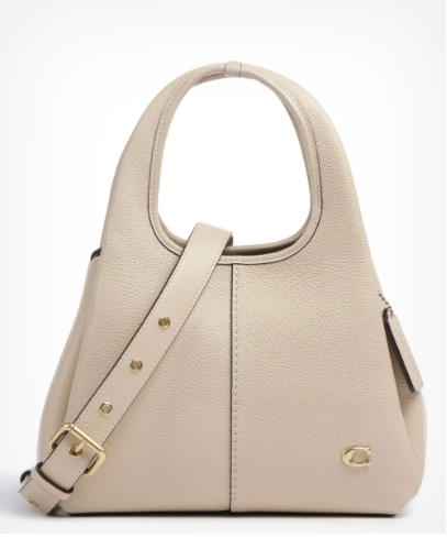 COACH Lana 23 Handbag grained leather ivory