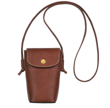 Load image into Gallery viewer, Longchamp Épure Phone case with leather lace
