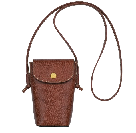 Longchamp Épure Phone case with leather lace