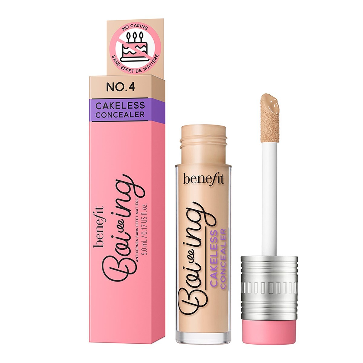 BENEFIT Boi-ing Cakeless Full Coverage Liquid Concealer 4 Light Cool 5ml