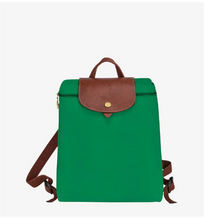 Load image into Gallery viewer, LONGCHAMP Le Pliage Green M Backpack Recycled Canvas
