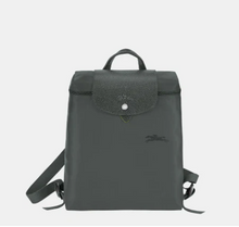 Load image into Gallery viewer, LONGCHAMP Le Pliage Green M Backpack Recycled Canvas
