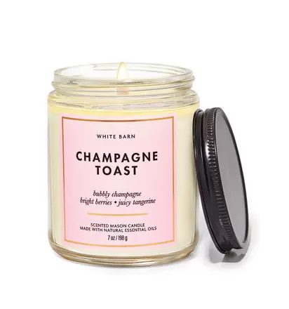 Bath & Body Works Champagne Toast Candle 198g 23940818