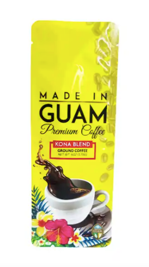 Made inn Guam Premium Coffee Kona Blend