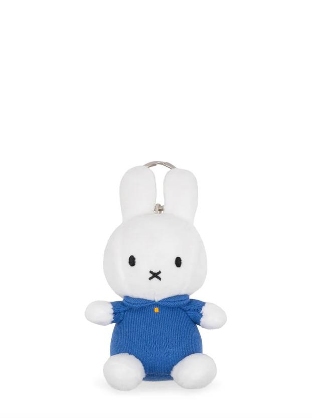 BON TON TOYS MIFFY BLUE DRESS KEYCHAIN BLUE 10 CM - 4 INCH