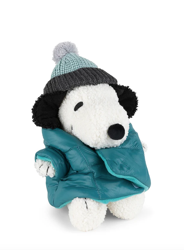 BON TON TOYS SNOOPY WITH PUFFER JACKET CREAM