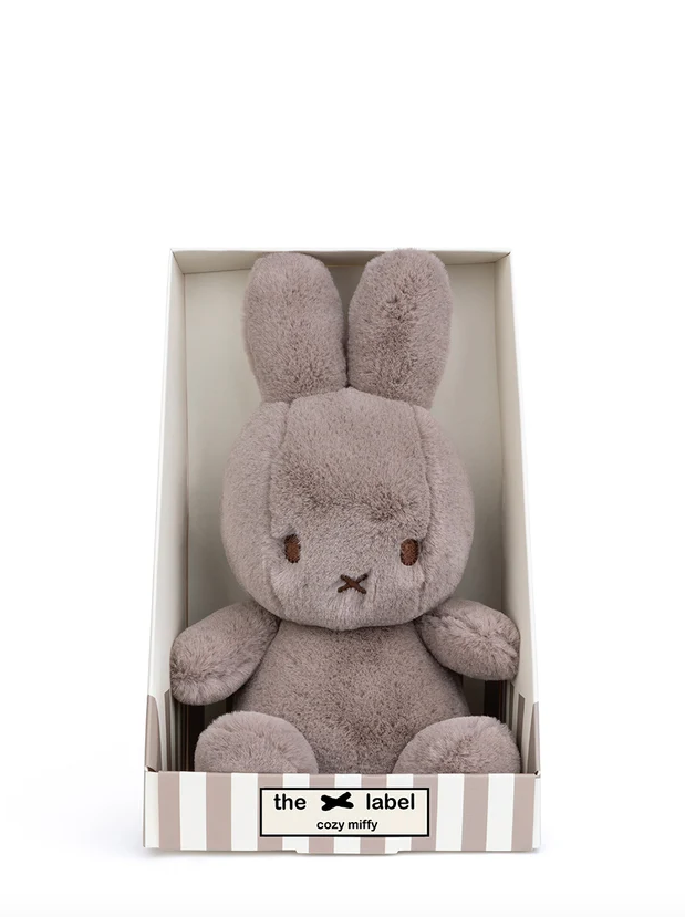 COZY MIFFY IN GIFTBOX TAUPE 23 CM - 9 INCH