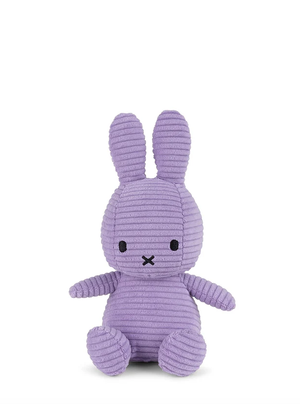 BON TON TOYS MIFFY ECO CORDUROY OFF LILAC 23 CM - 9 INCH