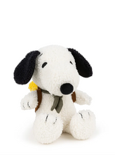 Load image into Gallery viewer, BON TON TOYS Snoopy with Woodstock in Backpack Cream 20 cm - 8 inch
