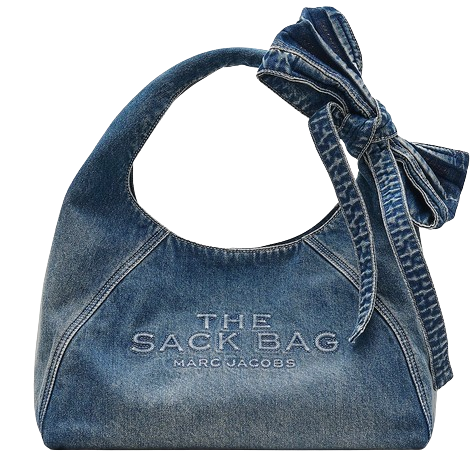 Marc Jacobs The Bow Denim Sack Bag