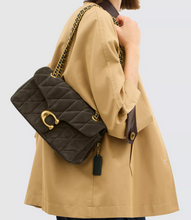 Load image into Gallery viewer, Coach Tabby Quilted Suede Shoulder Bag
