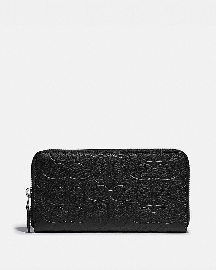 COACH ACCORDION WALLET IN SIGNATURE LEATHER