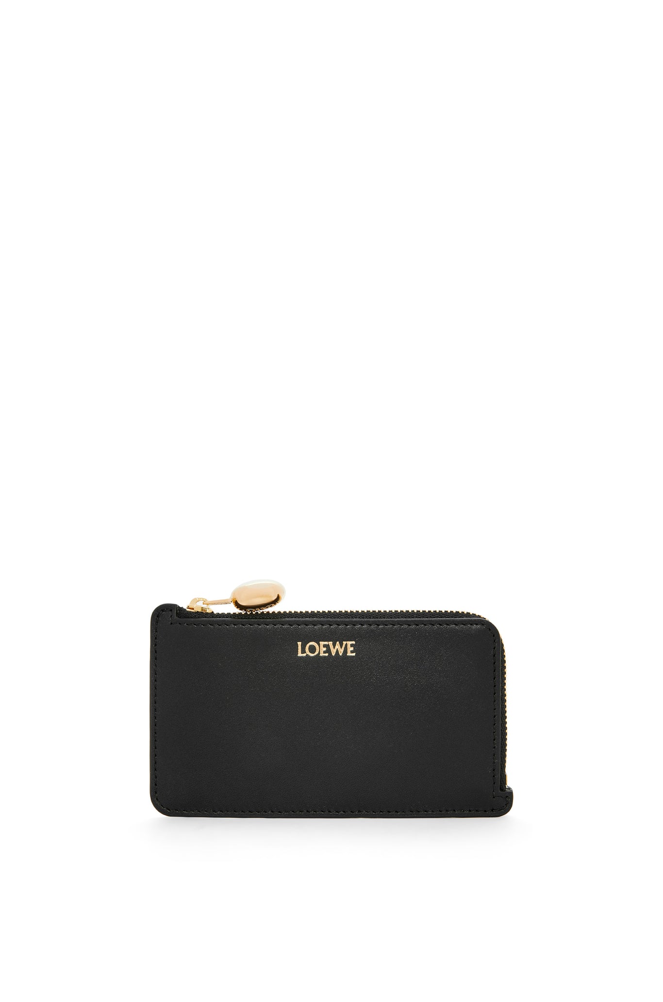 LOEWE Pebble coin cardholder in shiny nappa calfskin