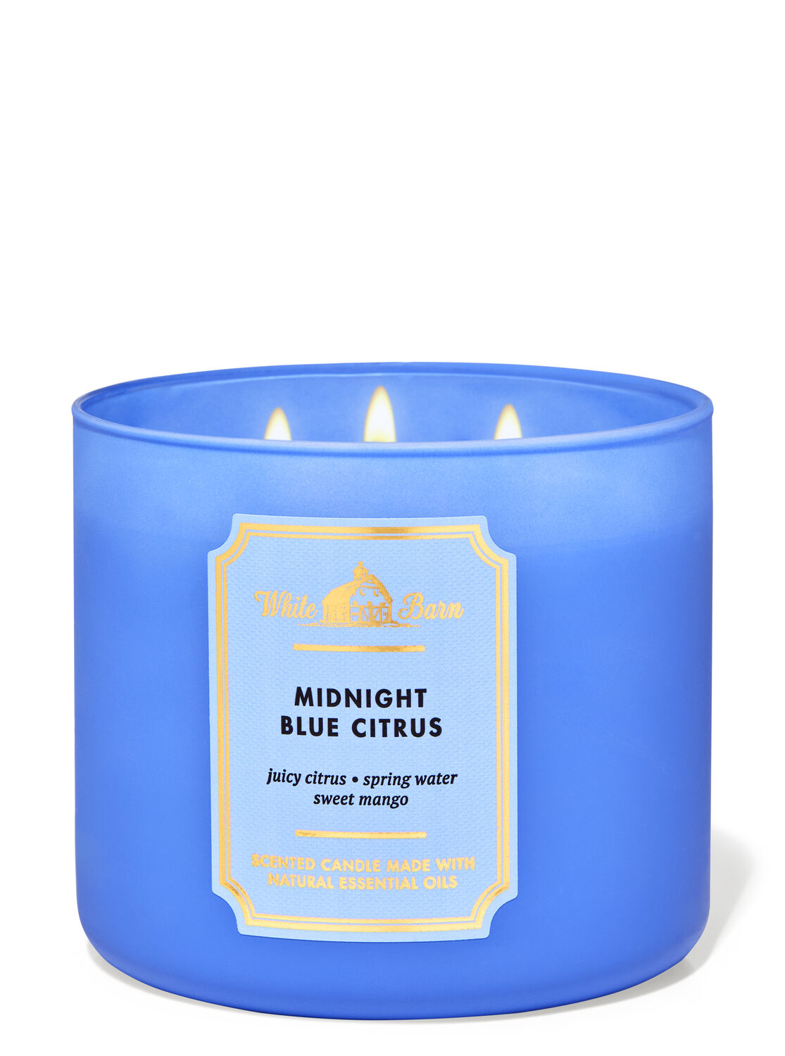 Bath & Body Works MIDNIGHT BLUE CITRUS Scented Candle 411g 26291255