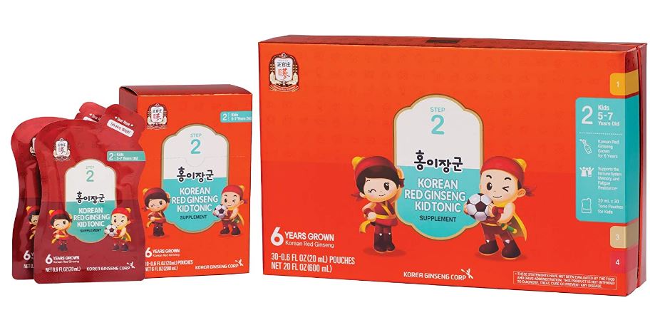 KOREAN RED GINSENG Tonic for Kids 20ml X 30 packs