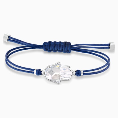 SWAROVSKI Power Collection Hamsa Hand Bracelet Blue Medium 5523154