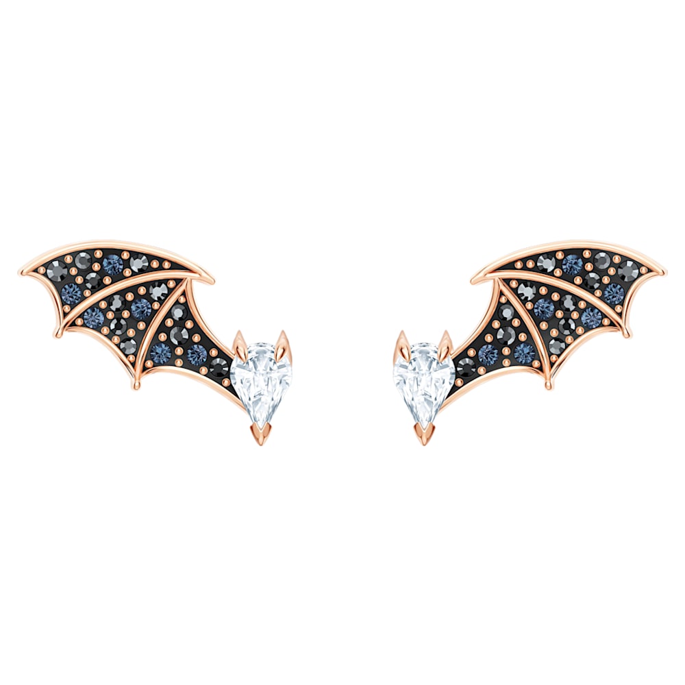 SWAROVSKI Prosperity Wing Rose Gold Stud Earrings 5488203